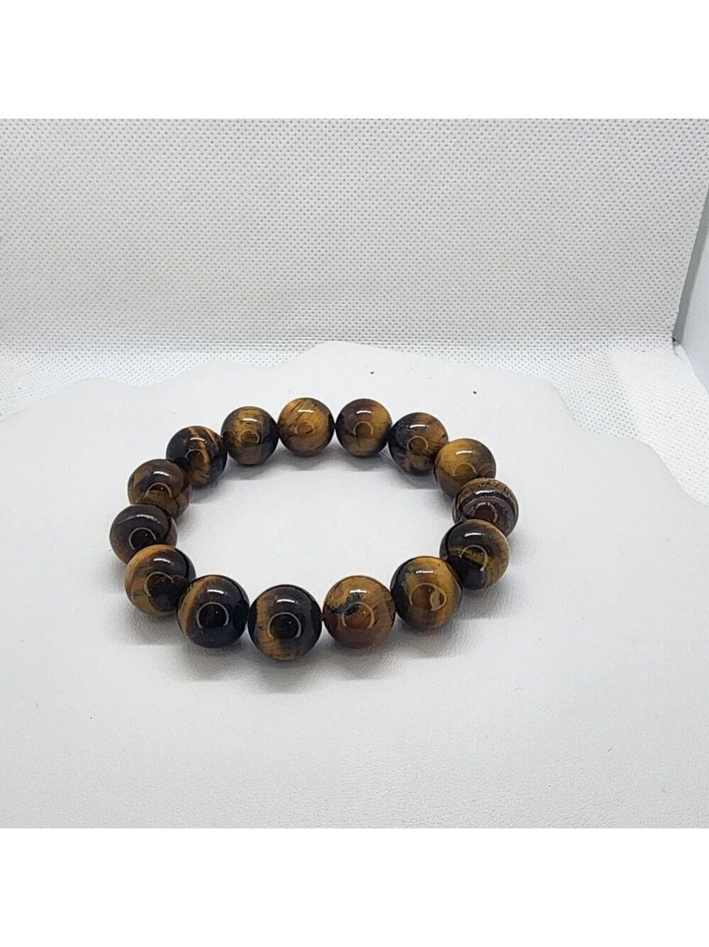 Brand New Tiger Eye Beaded Bracelet